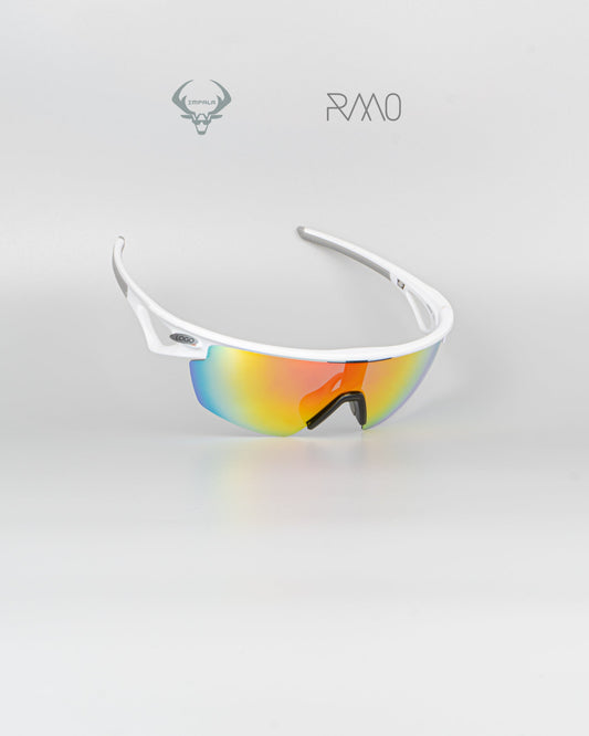 Gafas Sphaera  blanco rojo 3 lentes Uv400