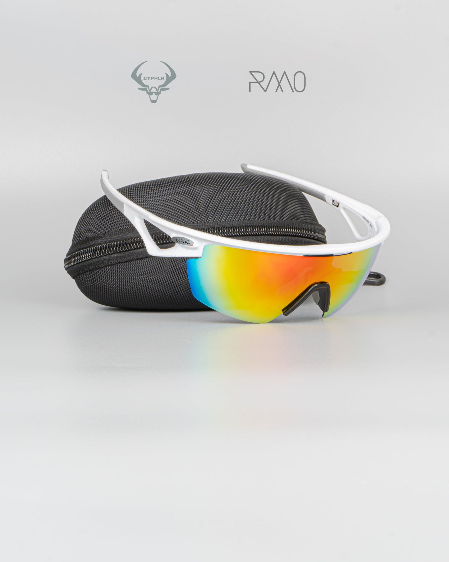 Gafas Sphaera  blanco rojo 3 lentes Uv400
