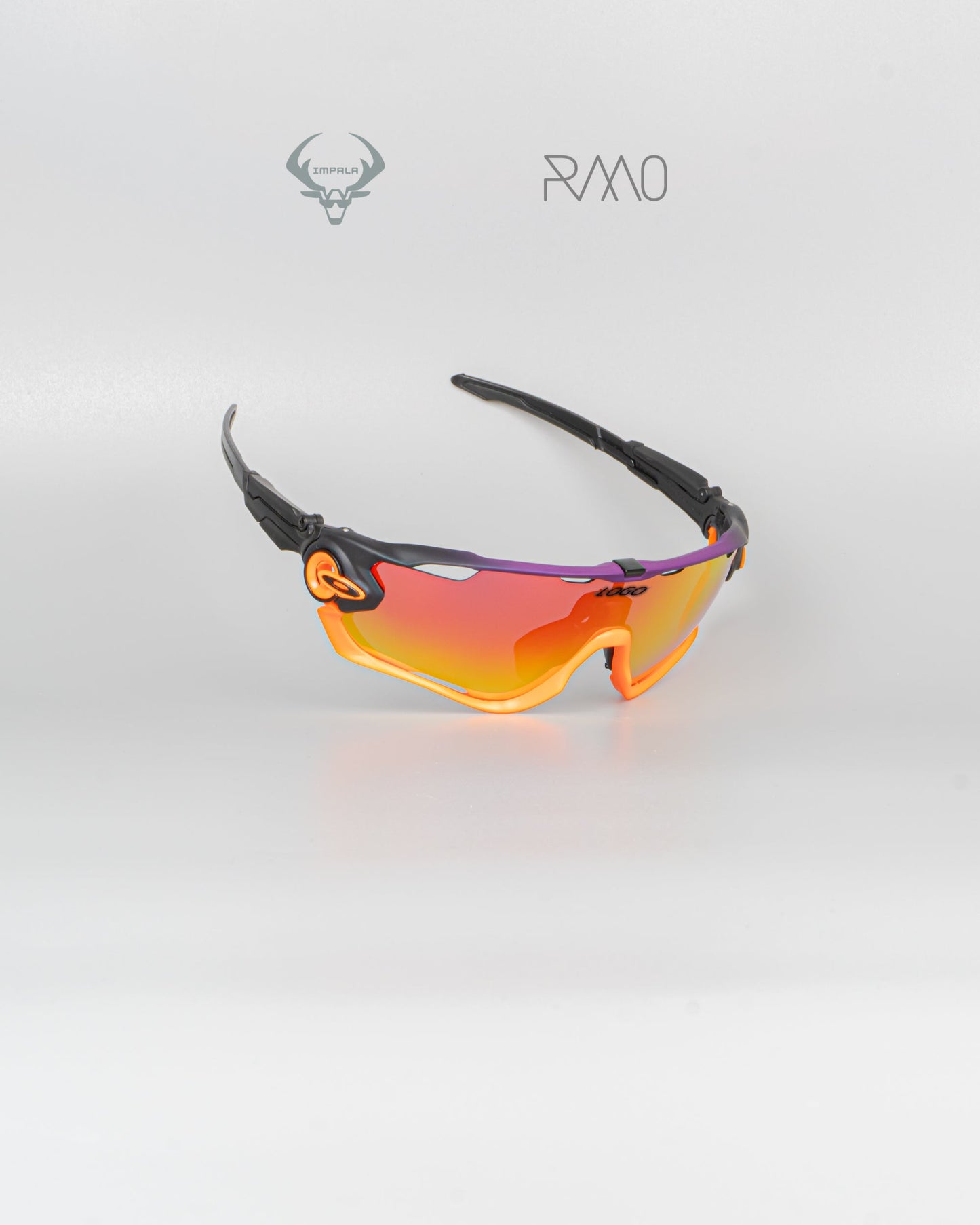 Gafas JAWBREAKER   naranja 4 lentes Uv400