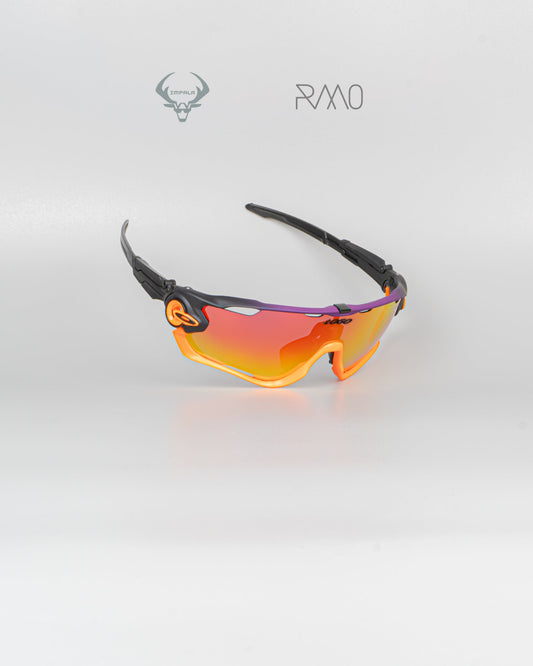 Gafas JAWBREAKER   naranja 4 lentes Uv400