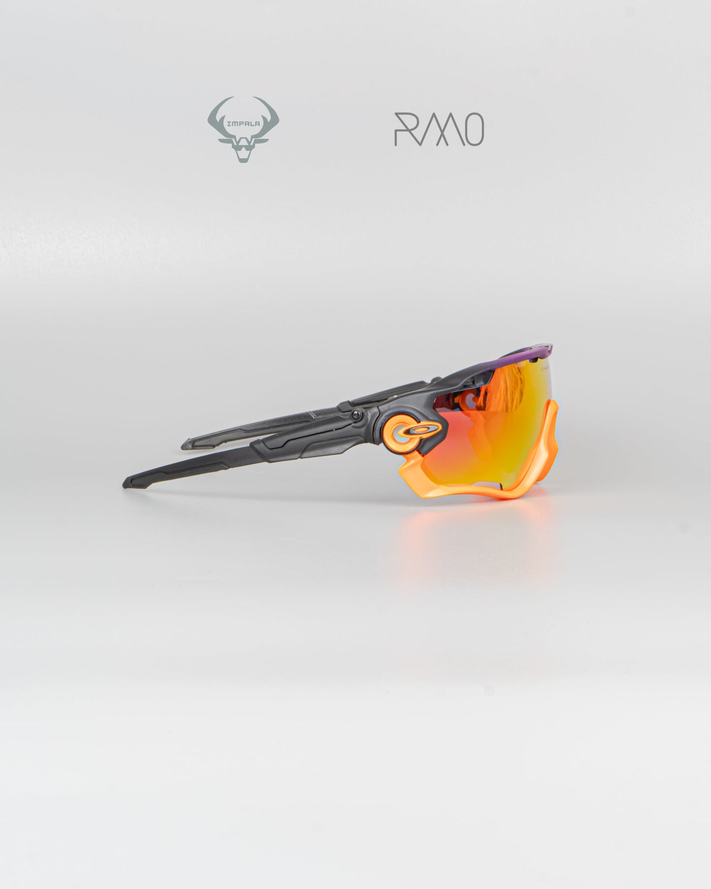 Gafas JAWBREAKER   naranja 4 lentes Uv400