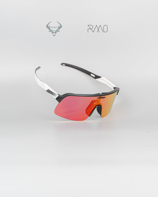 Gafas sutro lite  blanco negro rojo  3 lentes Uv400
