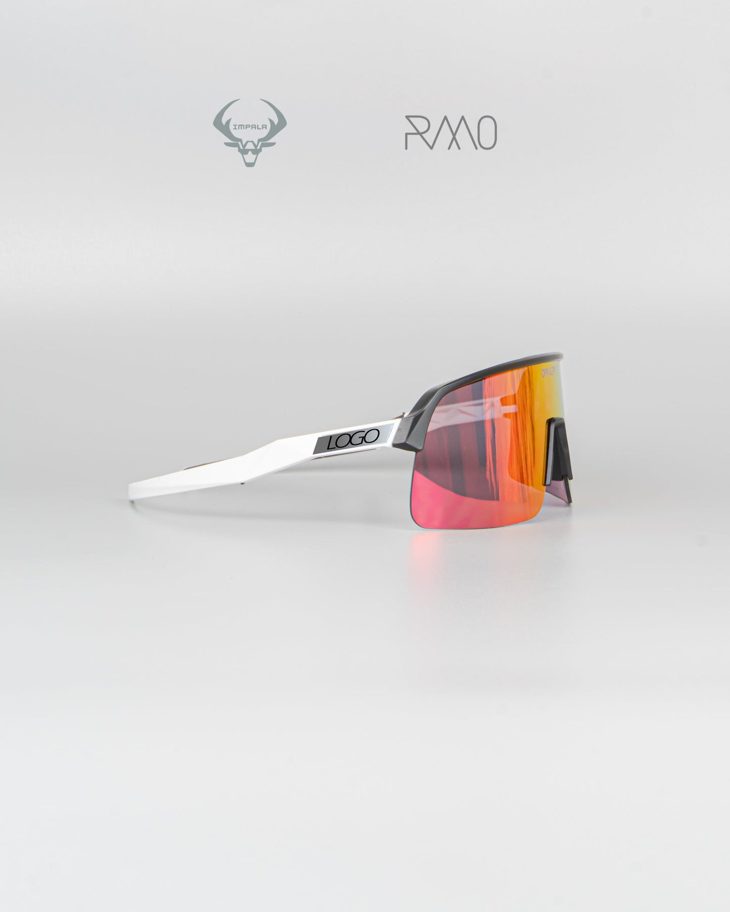 Gafas sutro lite  blanco negro rojo  3 lentes Uv400