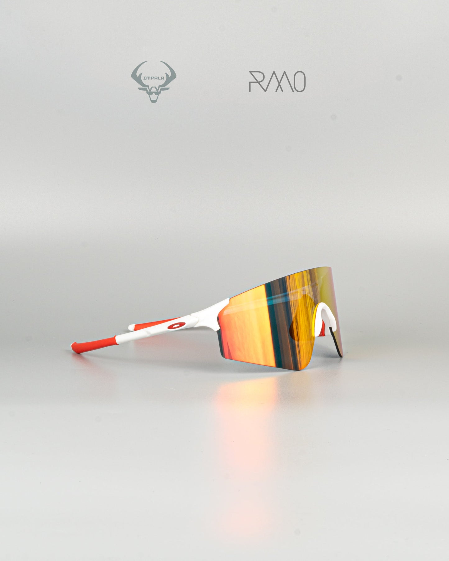 gafas EV zero  blanco rojo 3 lentes Uv400