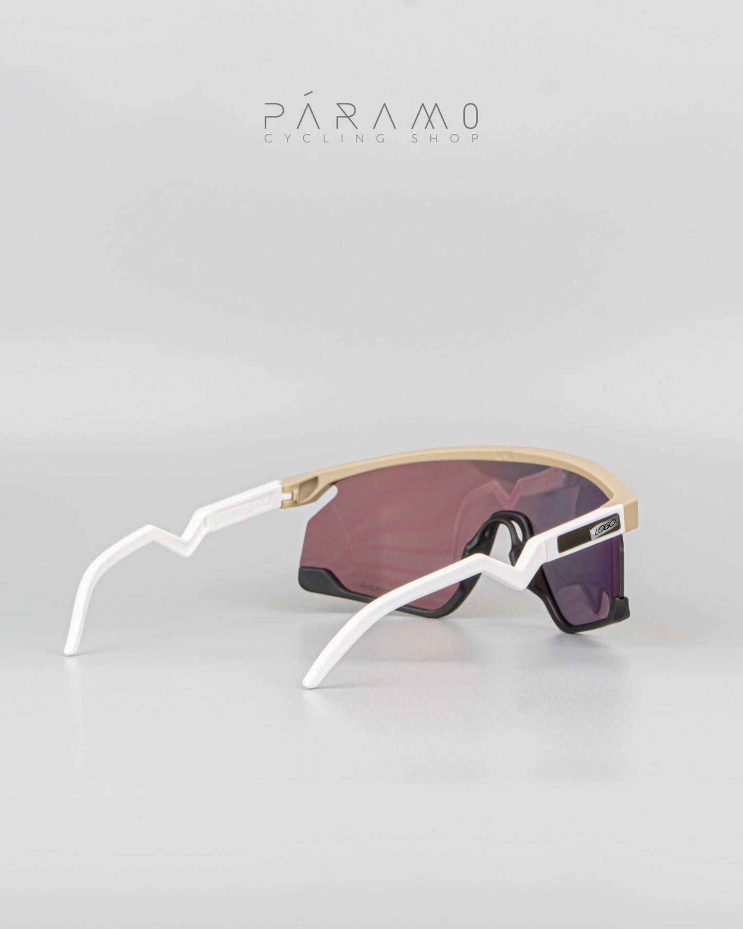 Gafas BXTR  beige rojo 3 lentes Uv400