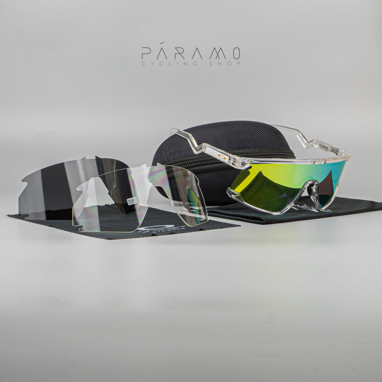 Gafas BXTR  transparente dorado 3 lentes Uv400