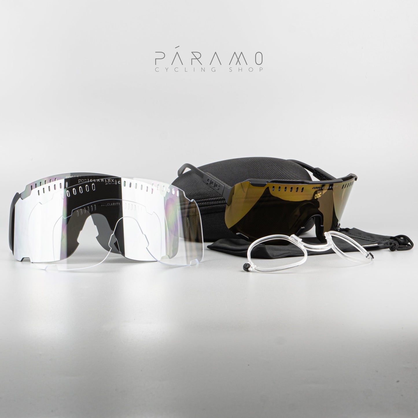 Devour  blanco dorado 4 lentes dorado Uv400