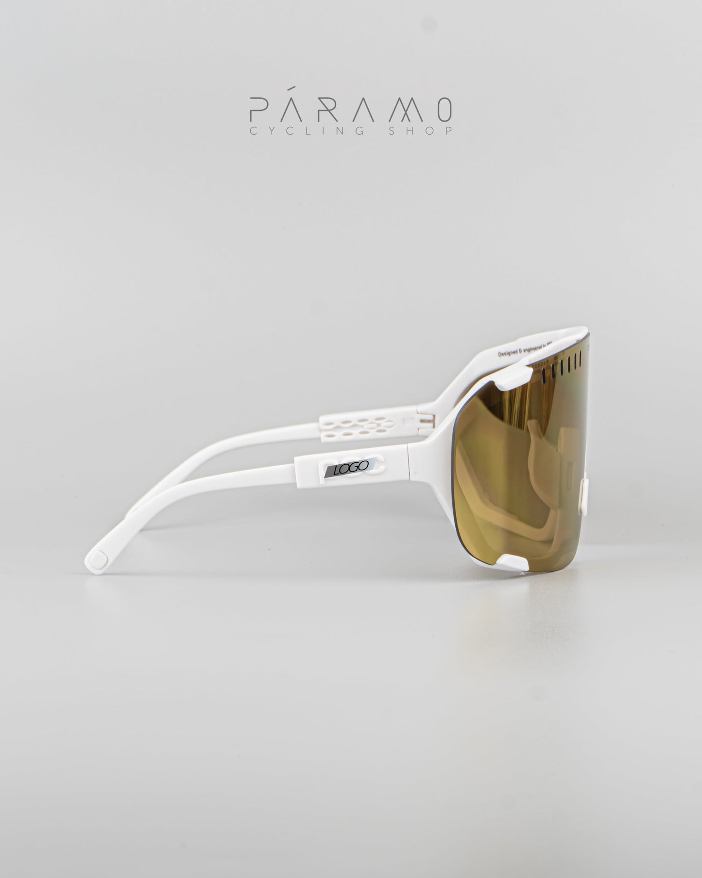Devour  blanco dorado 4 lentes dorado Uv400