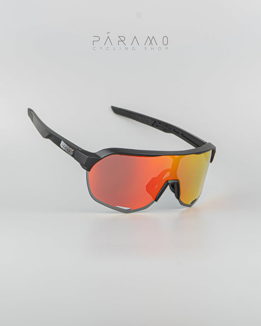 Gafas 100 P S2  negro 3 lentes Uv400