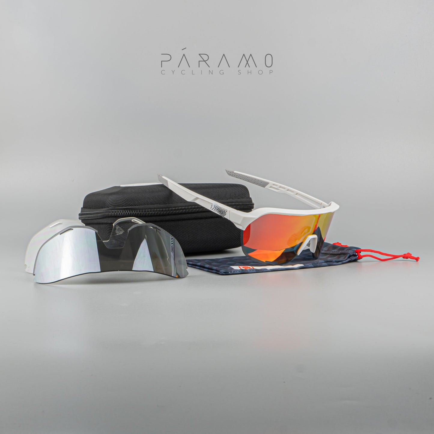Gafas 100 P S2  BLANCO 3 lentes Uv400
