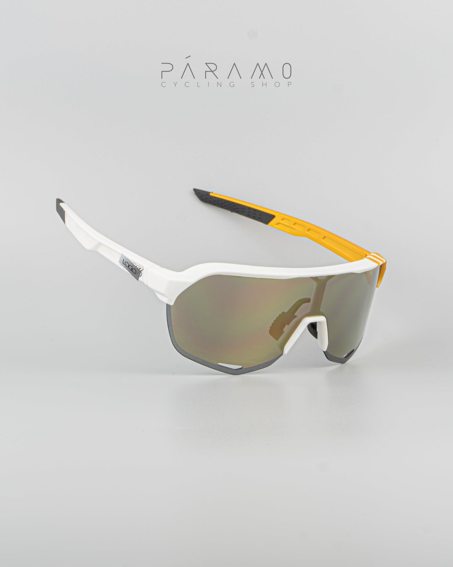 Gafas 100 P S2 BLANCO DORADO 3 lentes Uv400