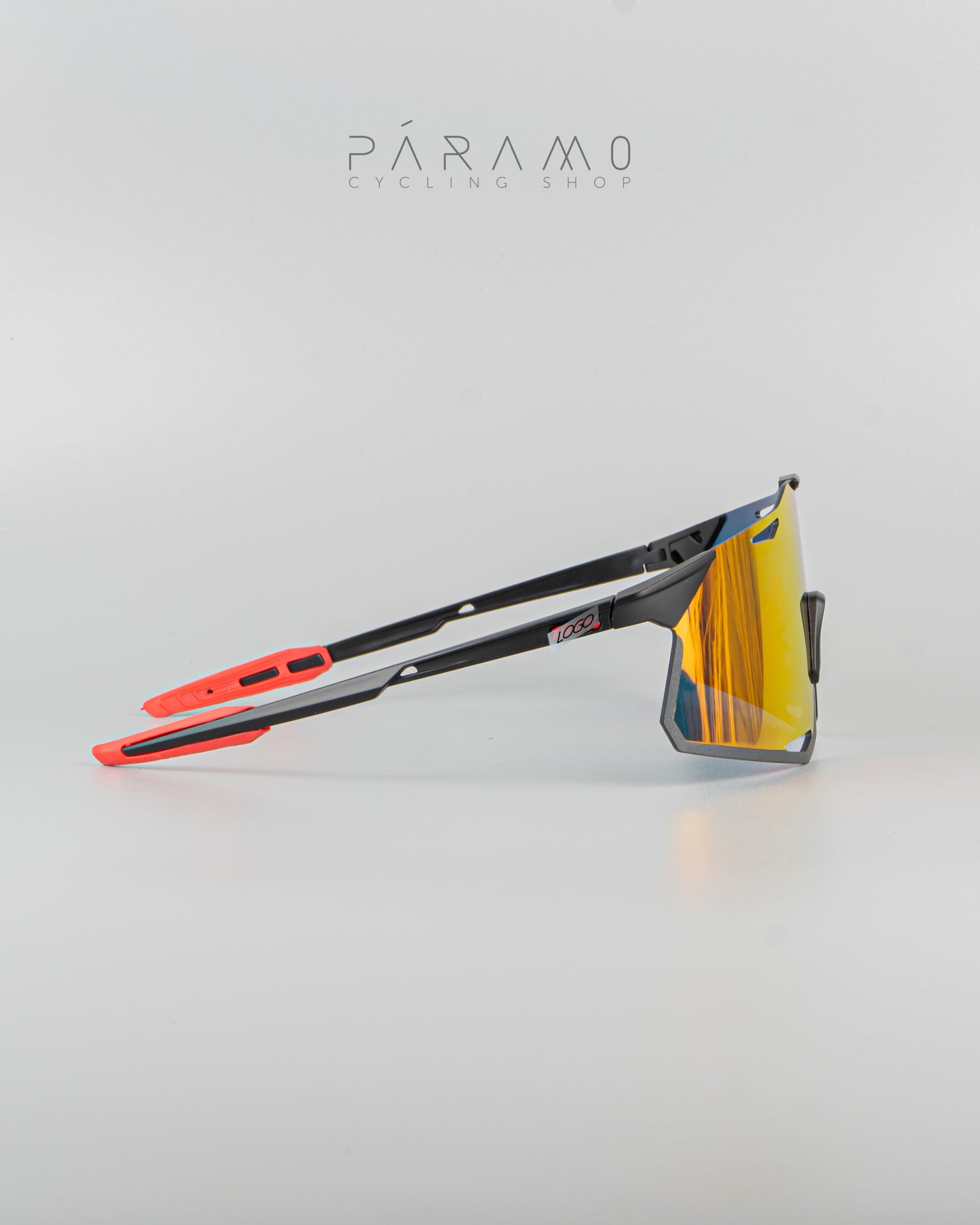 Gafas hyper negro rojo 3 lentes Uv400