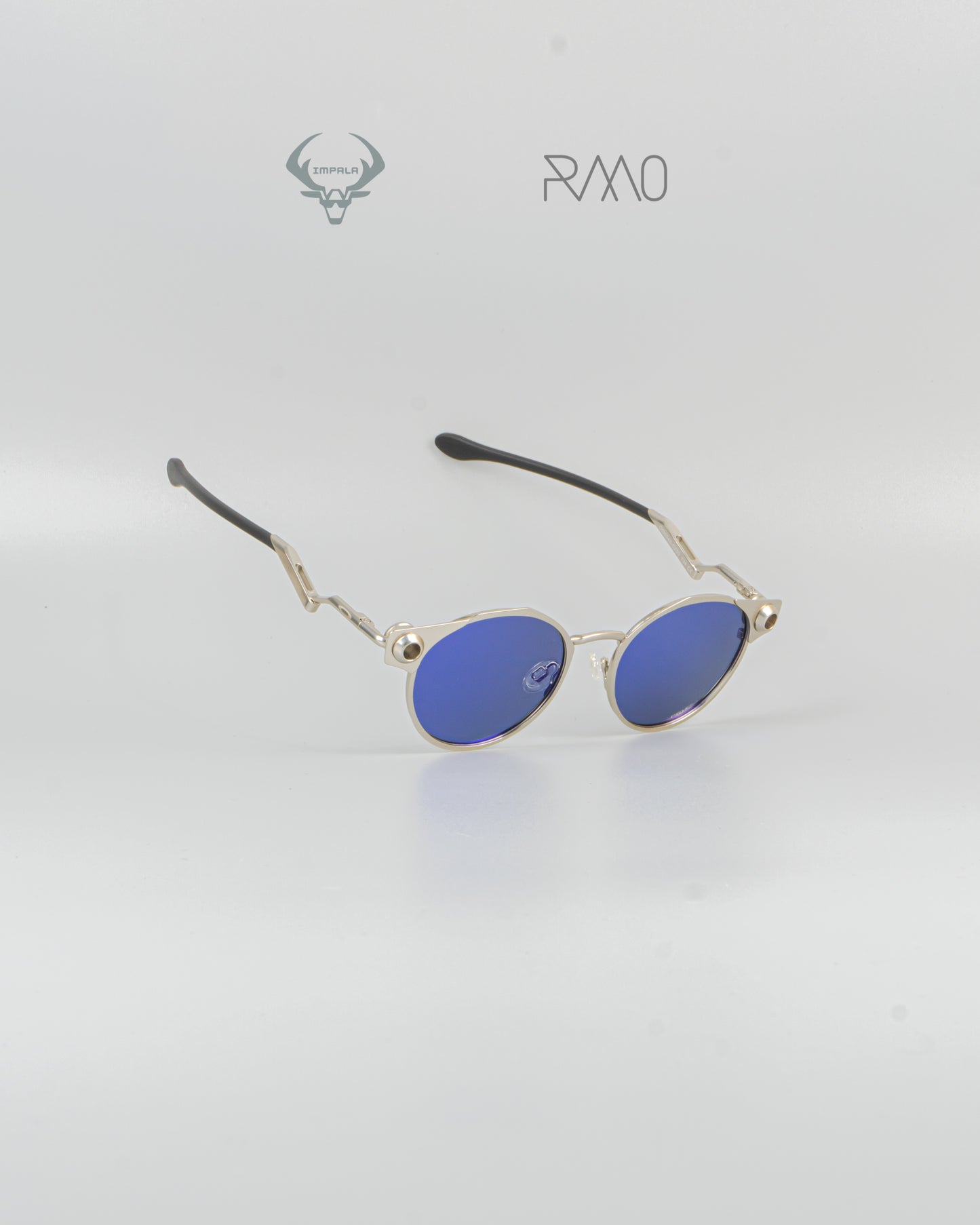 GAFAS DEAD BOLT METAL AAA PLATA AZUL Uv400