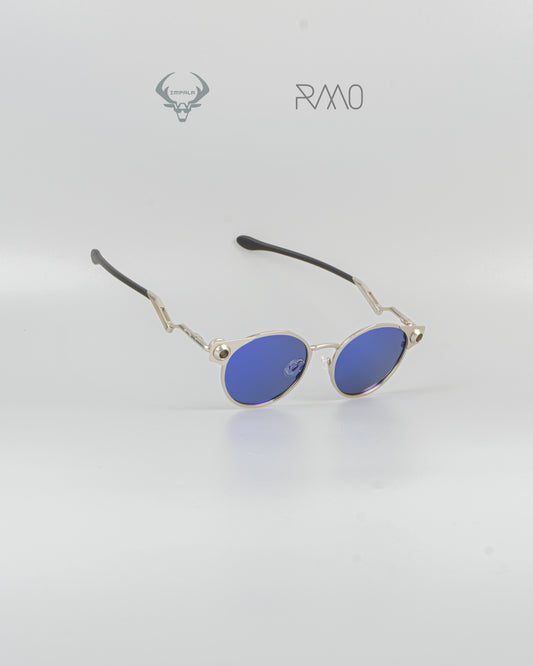 GAFAS DEAD BOLT METAL AAA PLATA AZUL Uv400