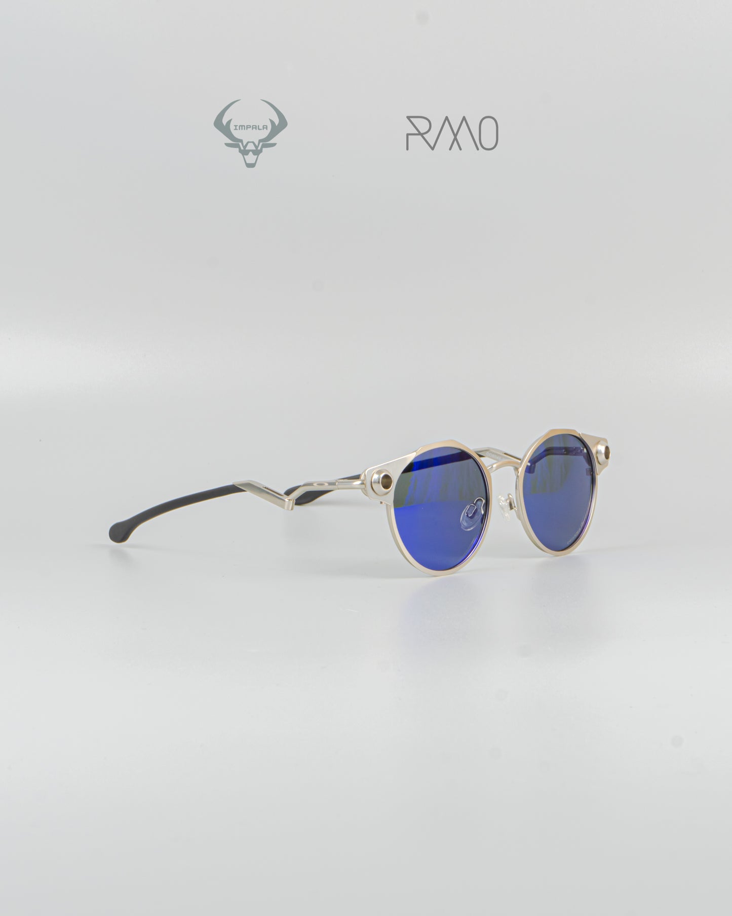 GAFAS DEAD BOLT METAL AAA PLATA AZUL Uv400