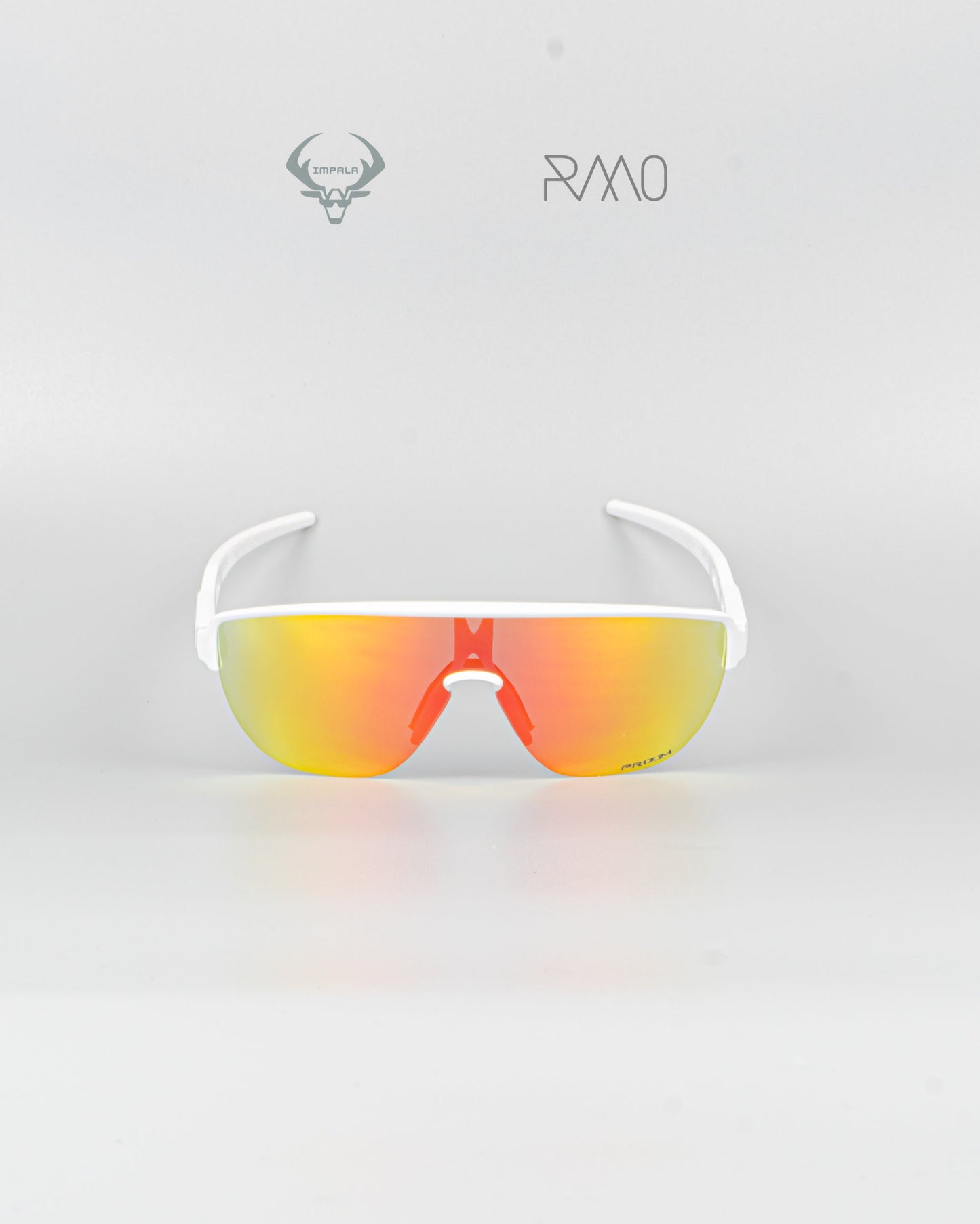 Gafas CORRIDOR  blanco naranja uv400 running