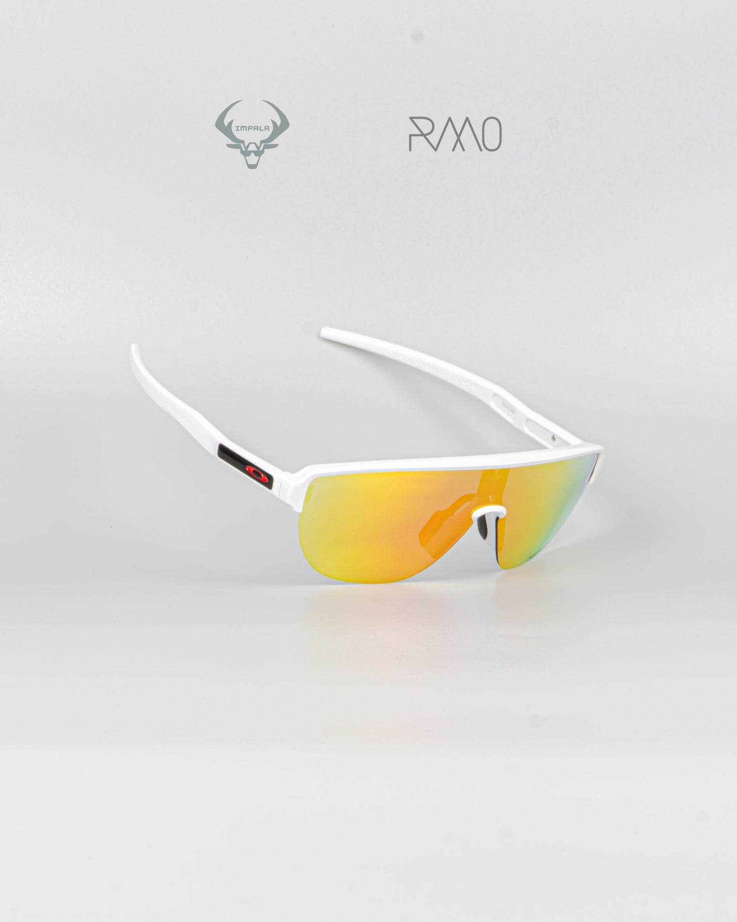 Gafas CORRIDOR  blanco naranja uv400 running