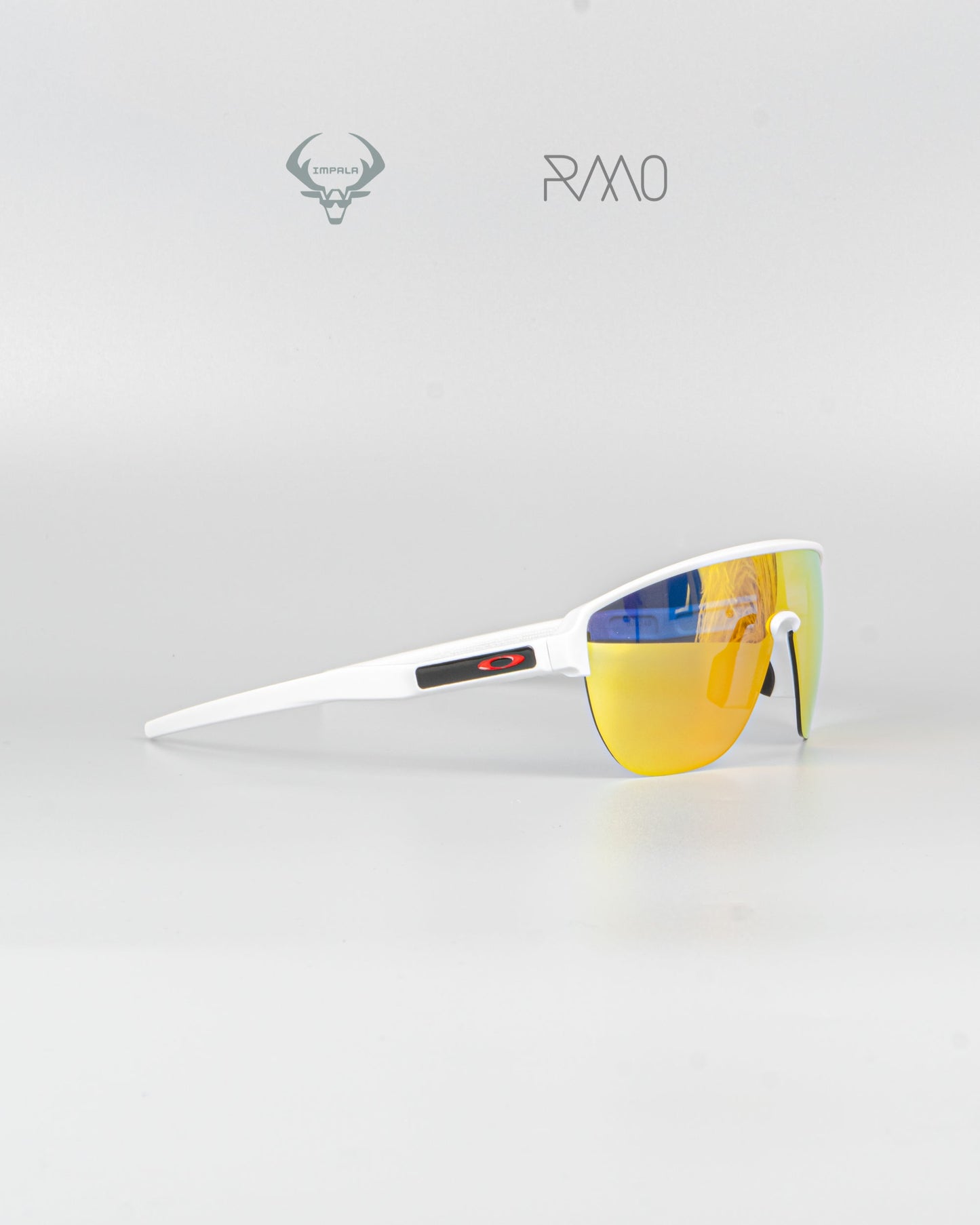 Gafas CORRIDOR  blanco naranja uv400 running