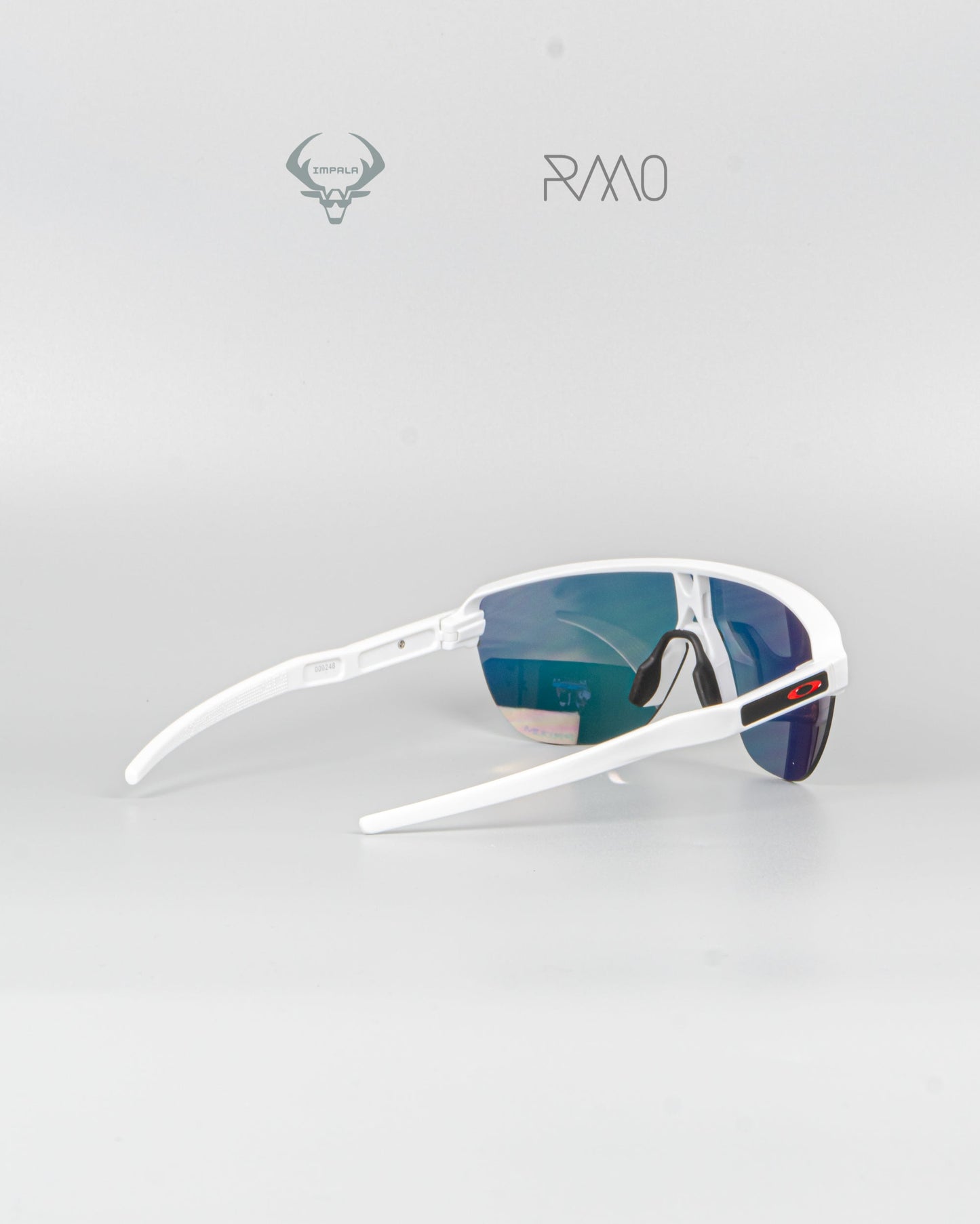 Gafas CORRIDOR  blanco naranja uv400 running