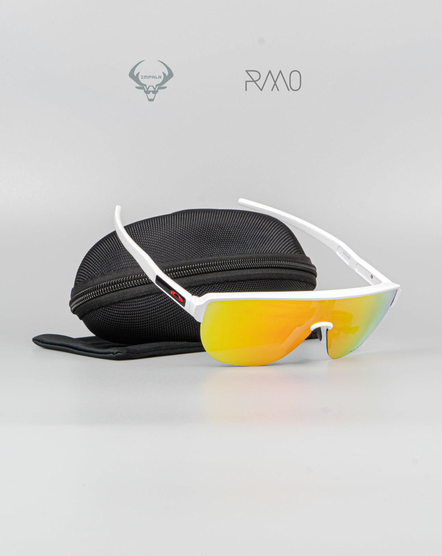 Gafas CORRIDOR  blanco naranja uv400 running
