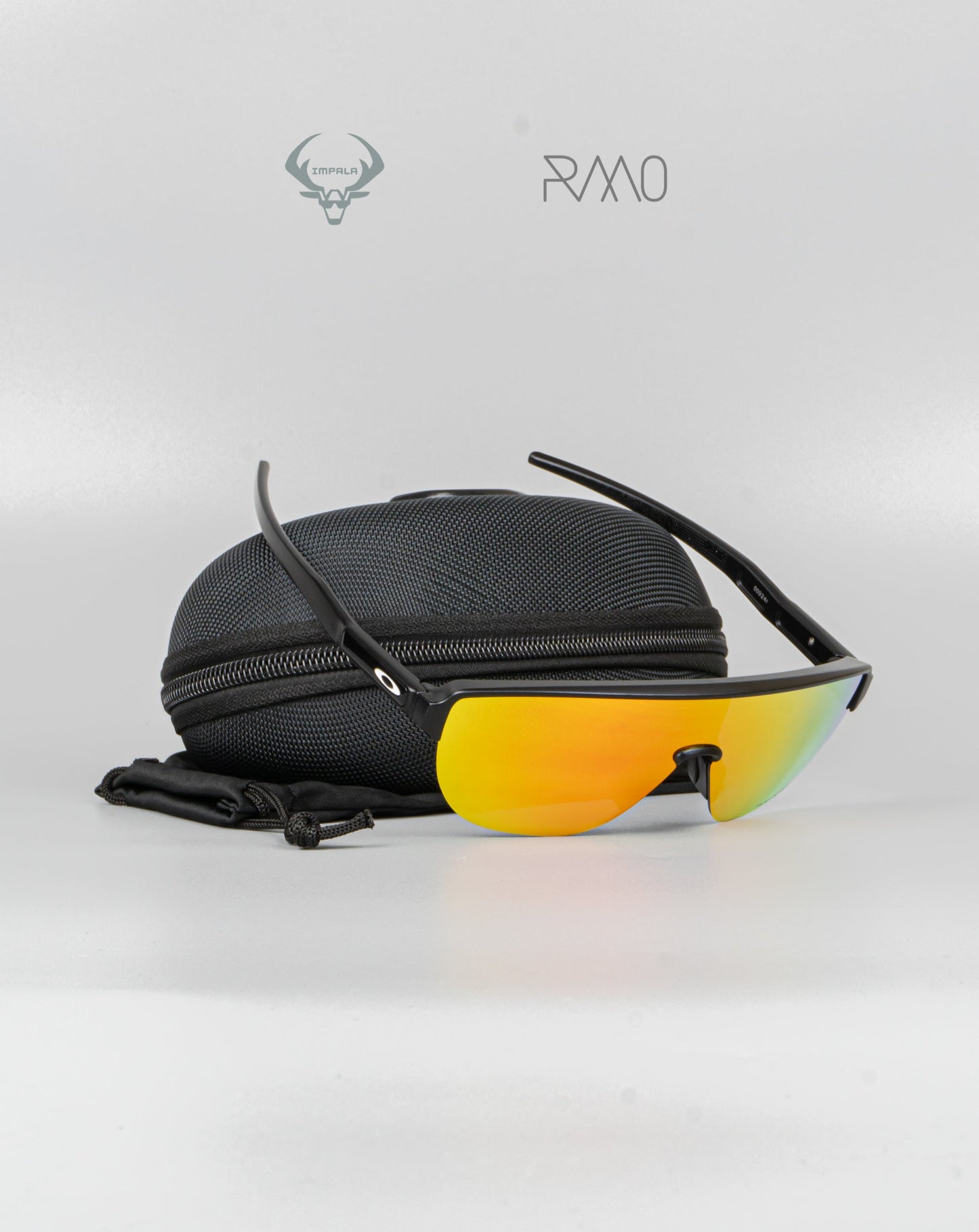 Gafas CORRIDOR  negro naranja uv400 running