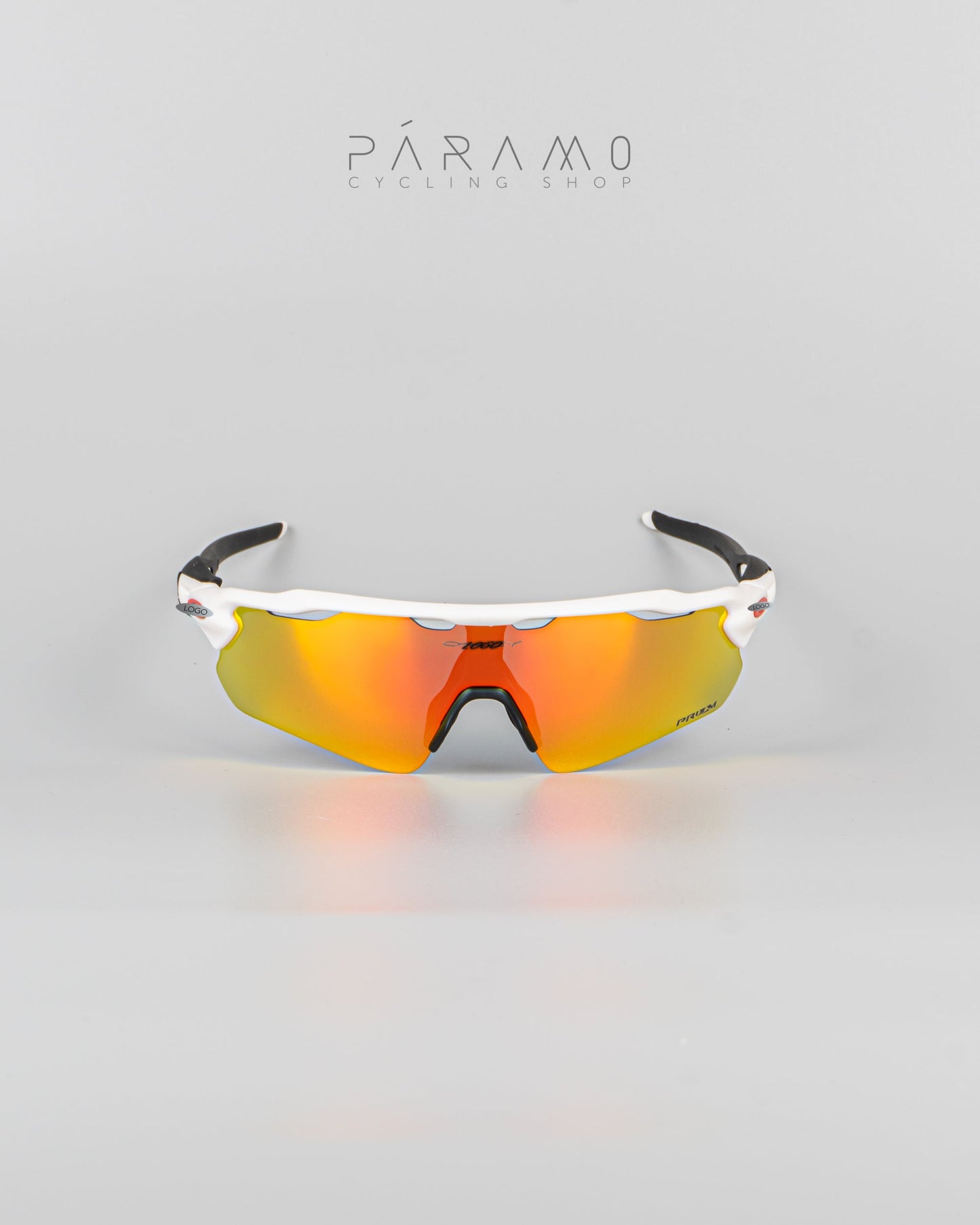 Gafas Radar EV  blanco rojo  4 lentes  Uv400