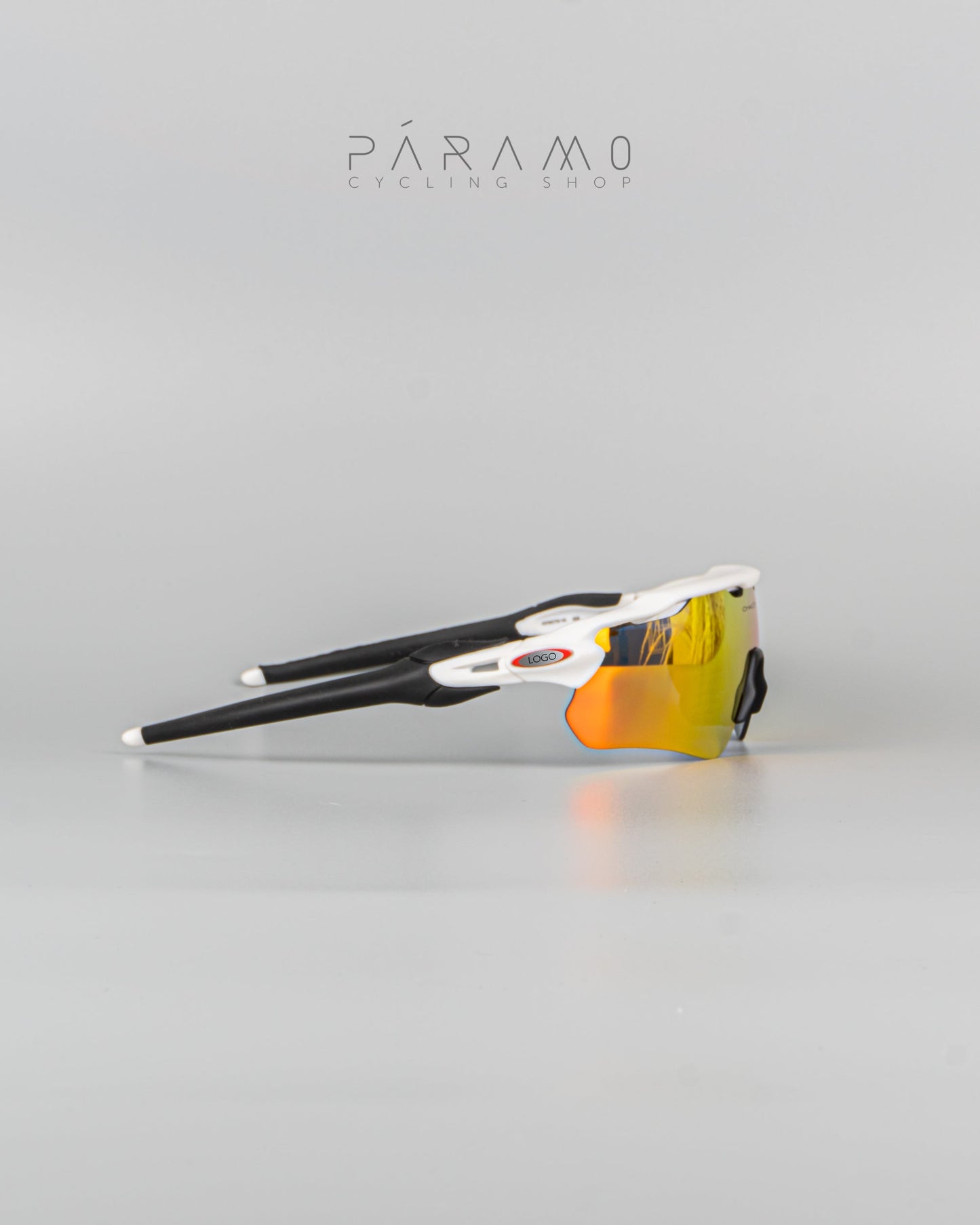 Gafas Radar EV  blanco rojo  4 lentes  Uv400