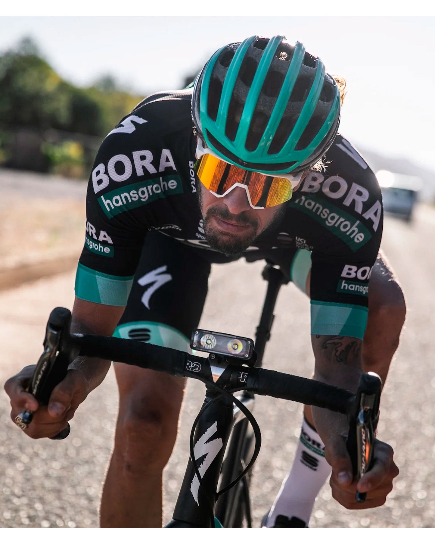 Gafas 100 P S3  AZUL TRANSPARENTE 3 lentes Uv400