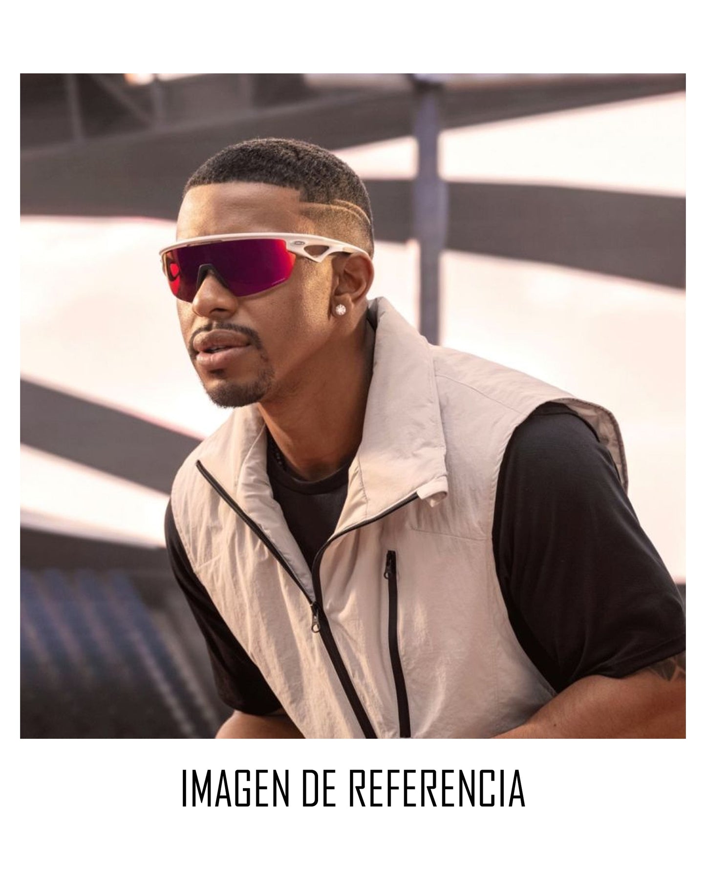 Gafas Sphaera  Negro rojo 3 lentes Uv400