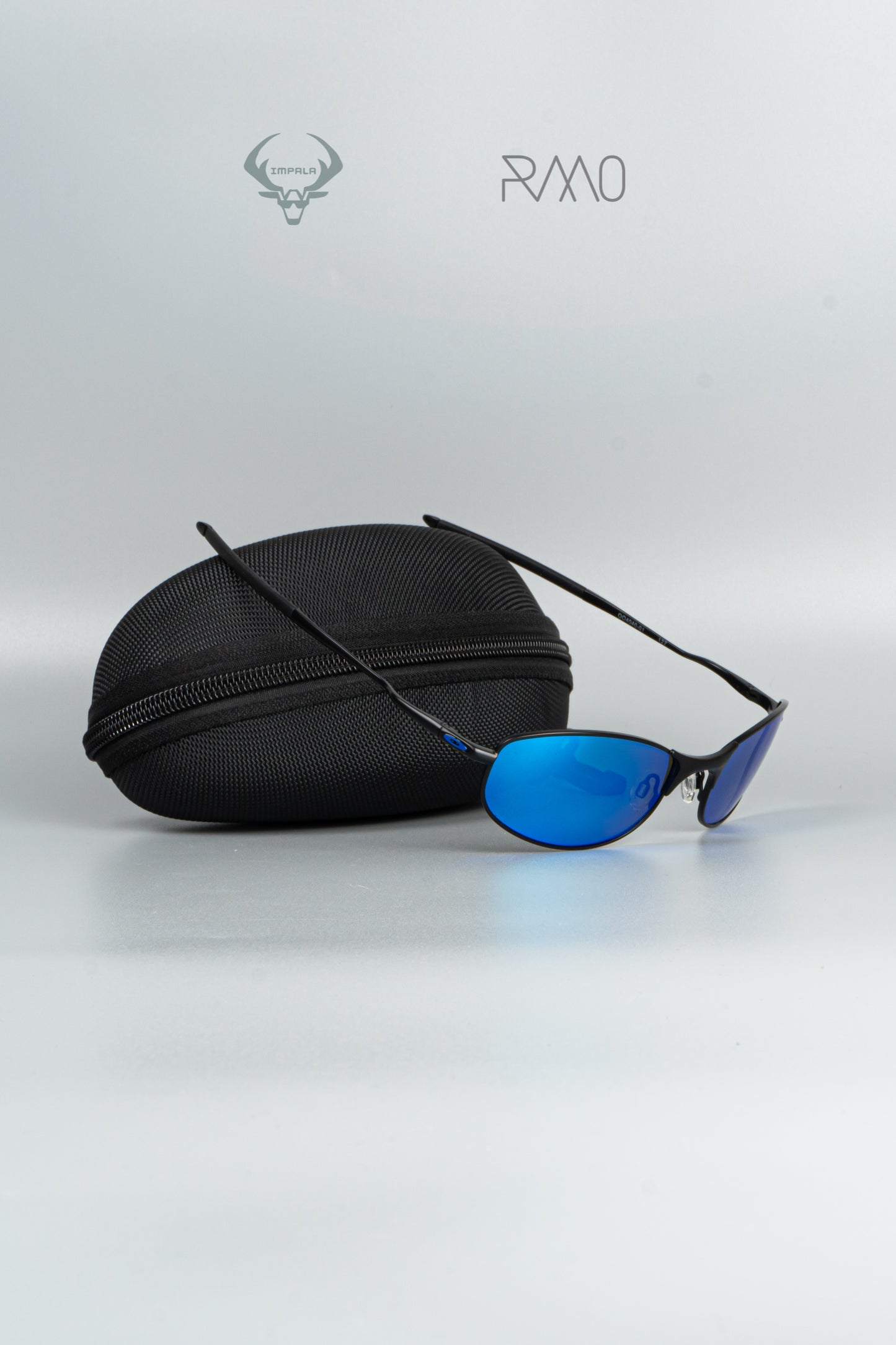 GAFAS TIGHTROPE NEGRO AZUL UV400 AAA