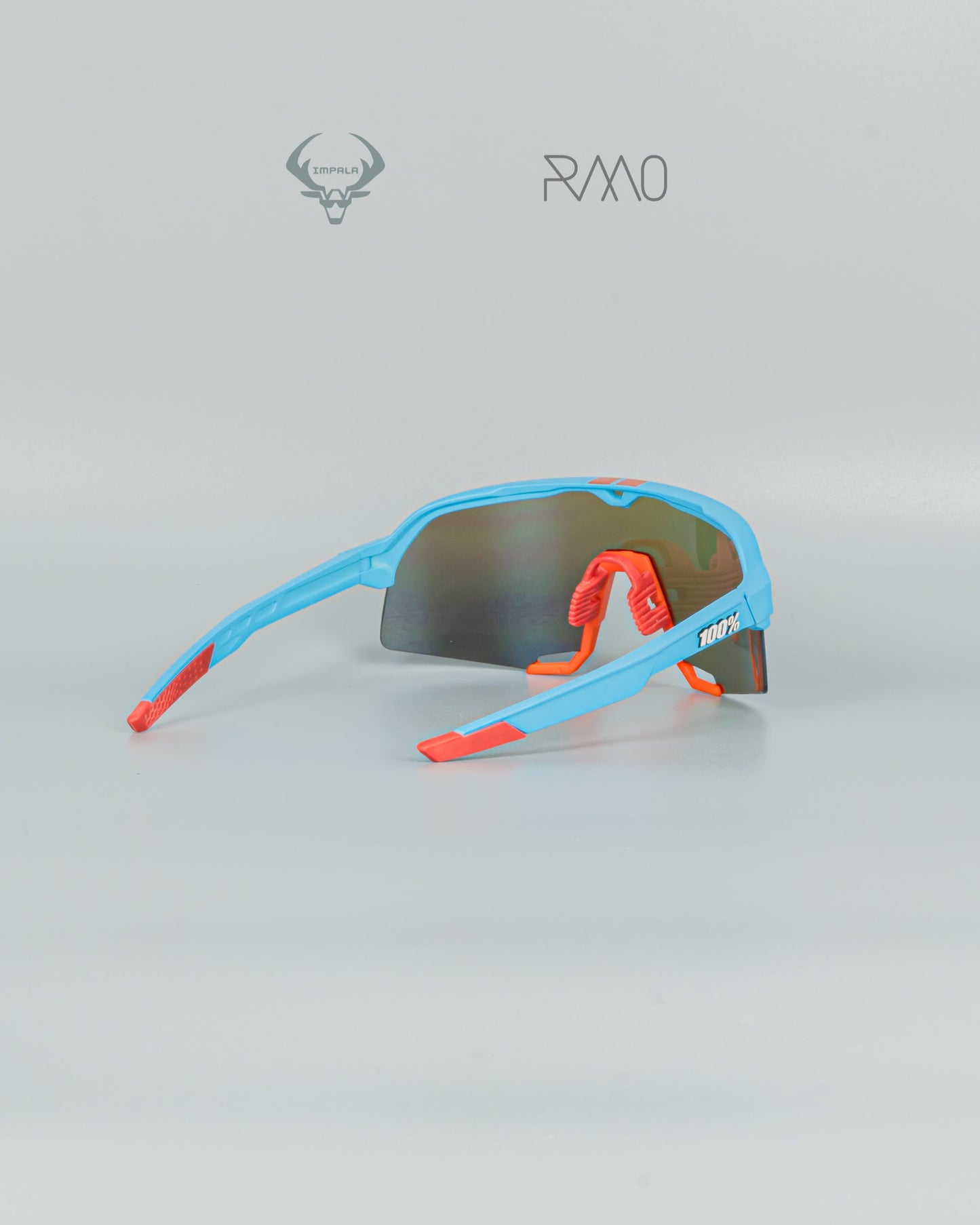Gafas 100 P S3  AZUL NARANJA 3 lentes Uv400