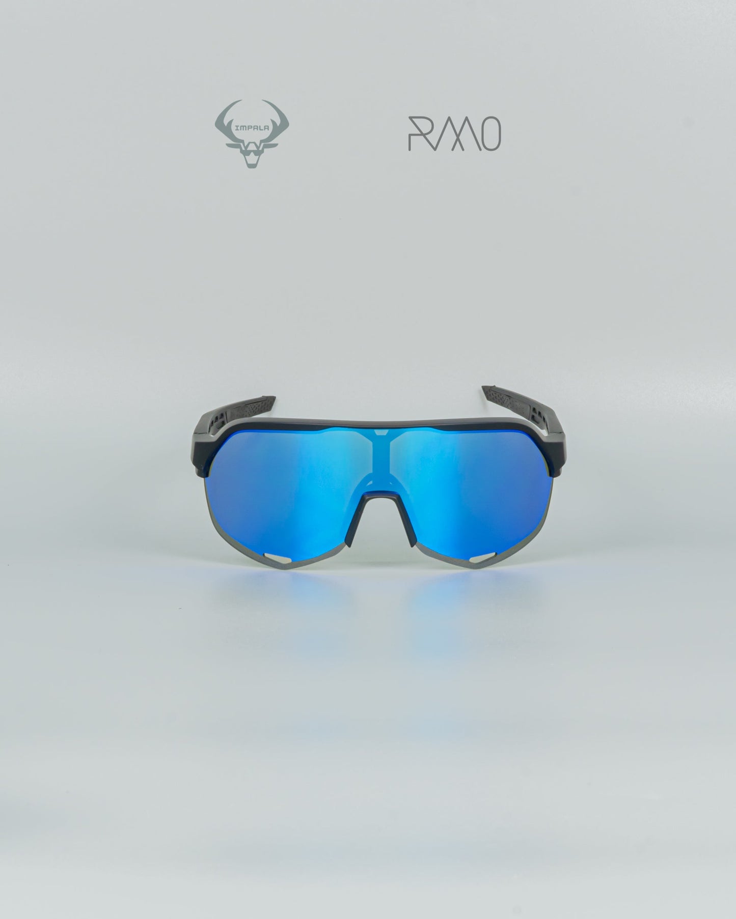 Gafas 100 P S2  negro azul 3 lentes Uv400