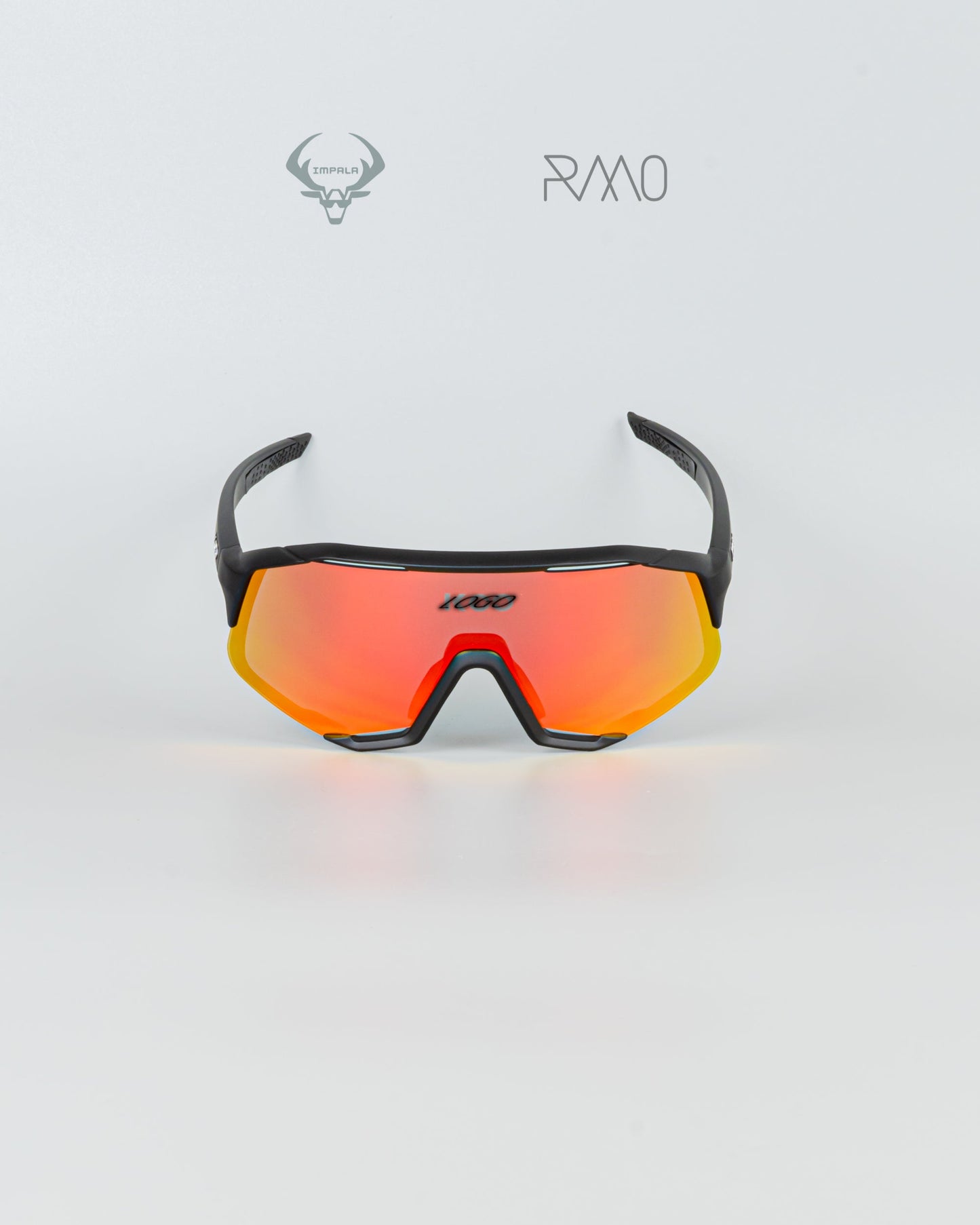 Gafas DEMOS  negro rojo  Uv400