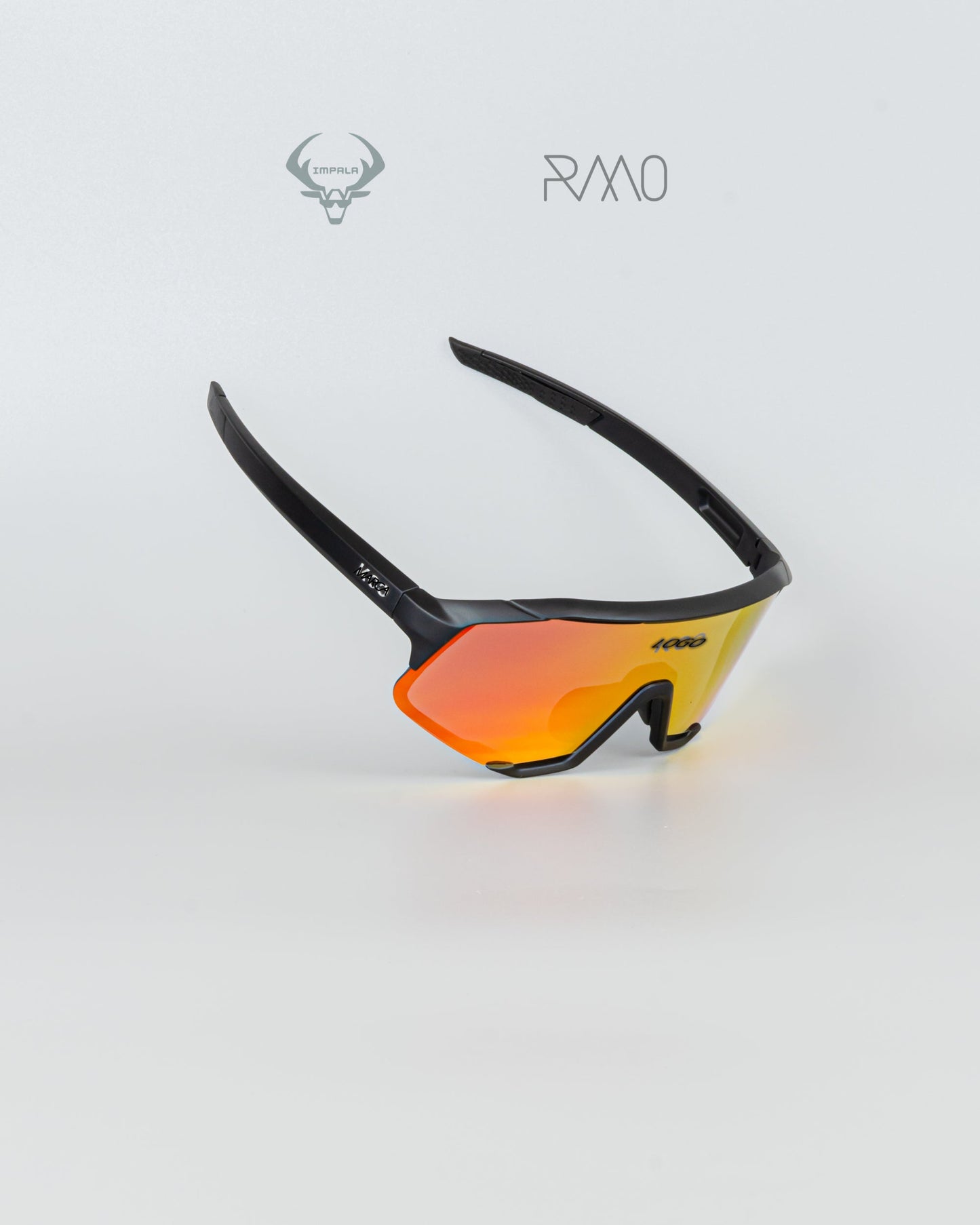 Gafas DEMOS  negro rojo  Uv400