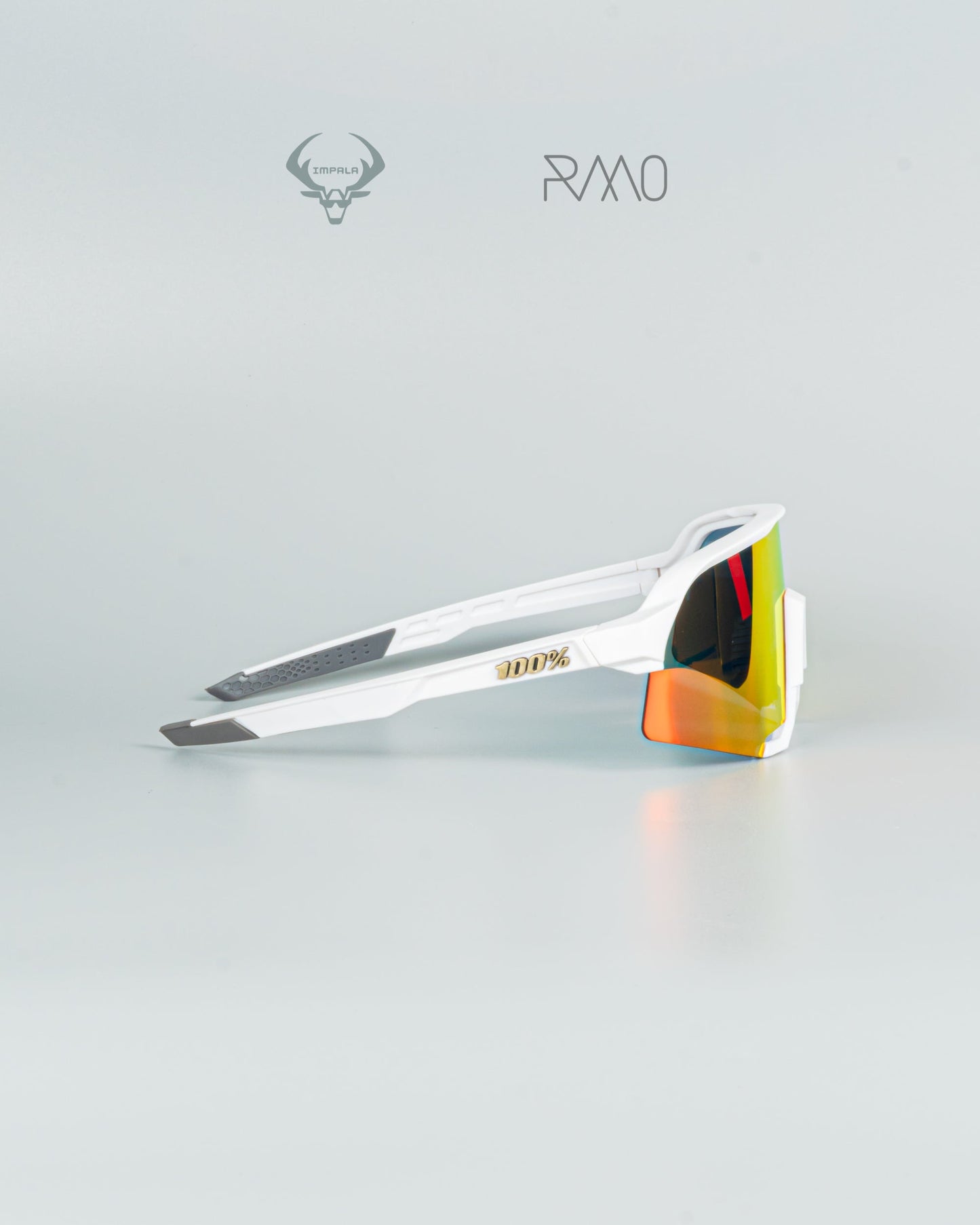 Gafas S3  BLANCO ROJO 3 lentes Uv400