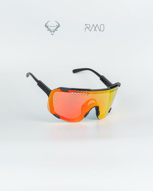 Gafas Devour  negro rojo 4 lentes uv400