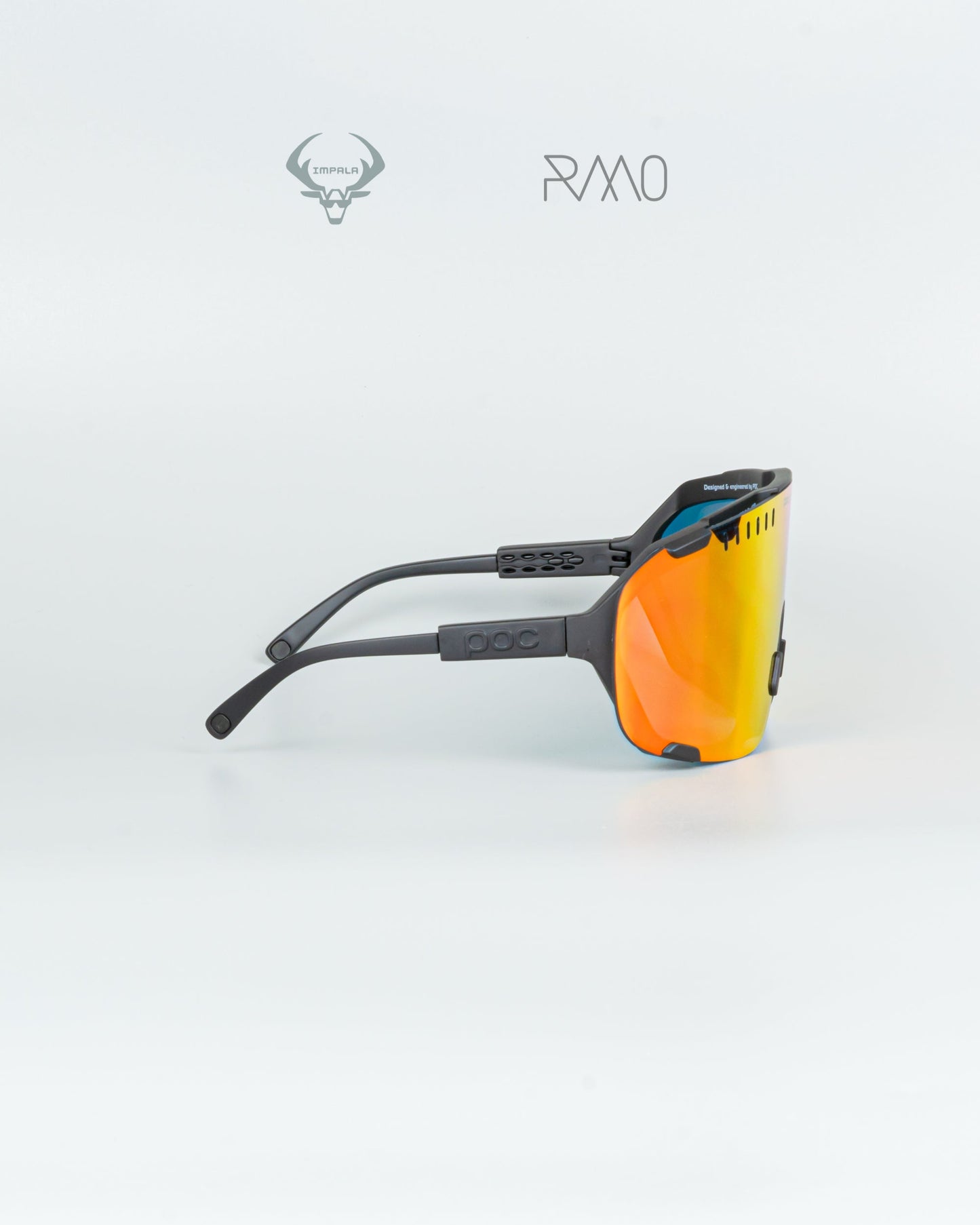 Gafas Devour  negro rojo 4 lentes uv400