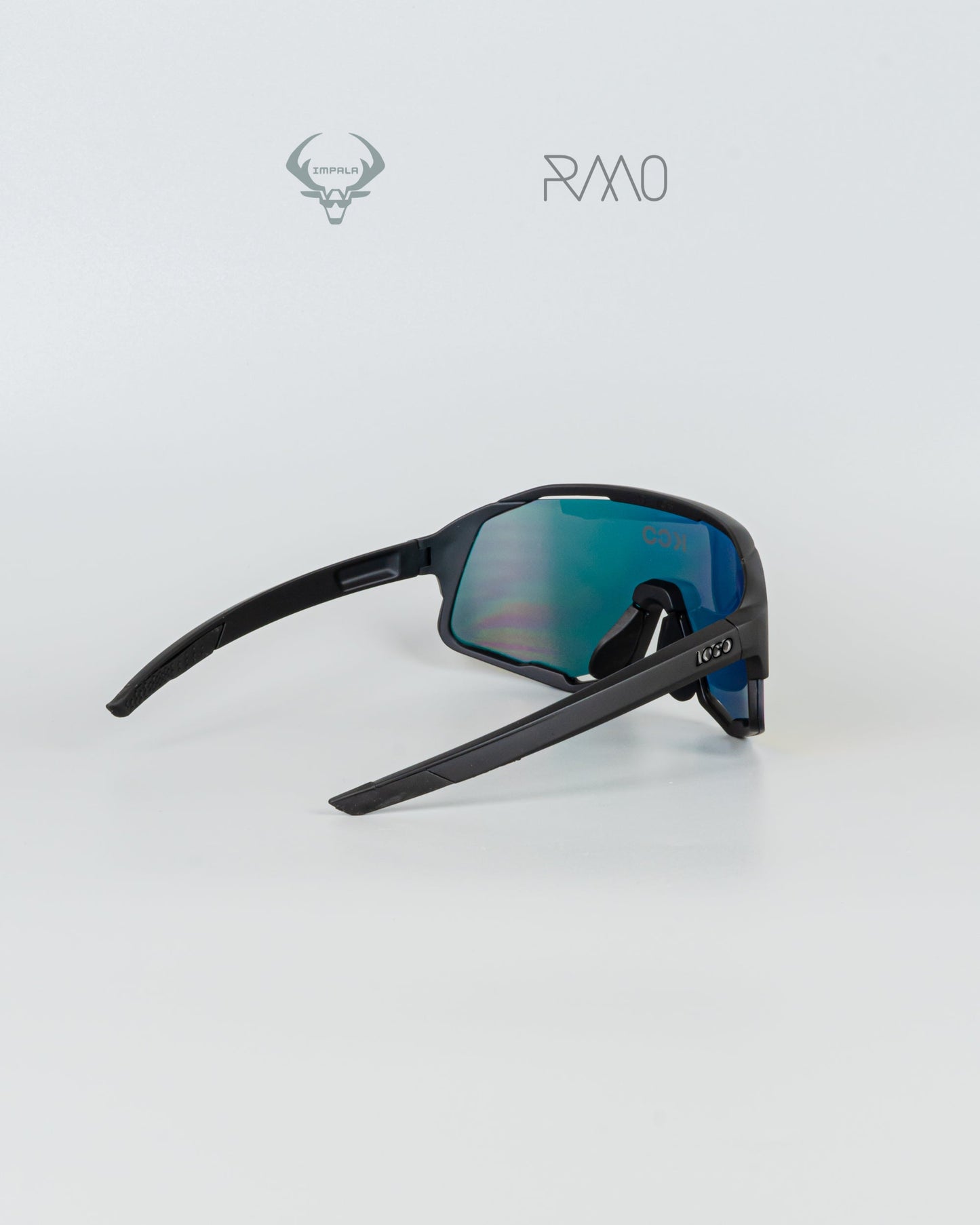 Gafas DEMOS  negro rojo  Uv400