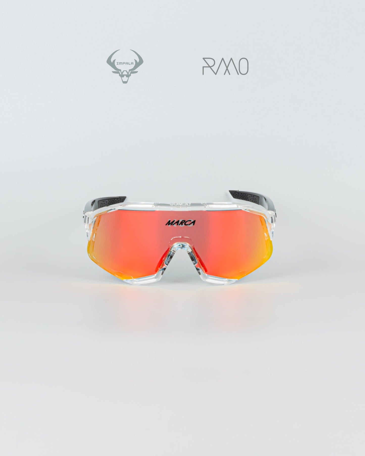 Gafas DEMOS  transparente rojo  Uv400