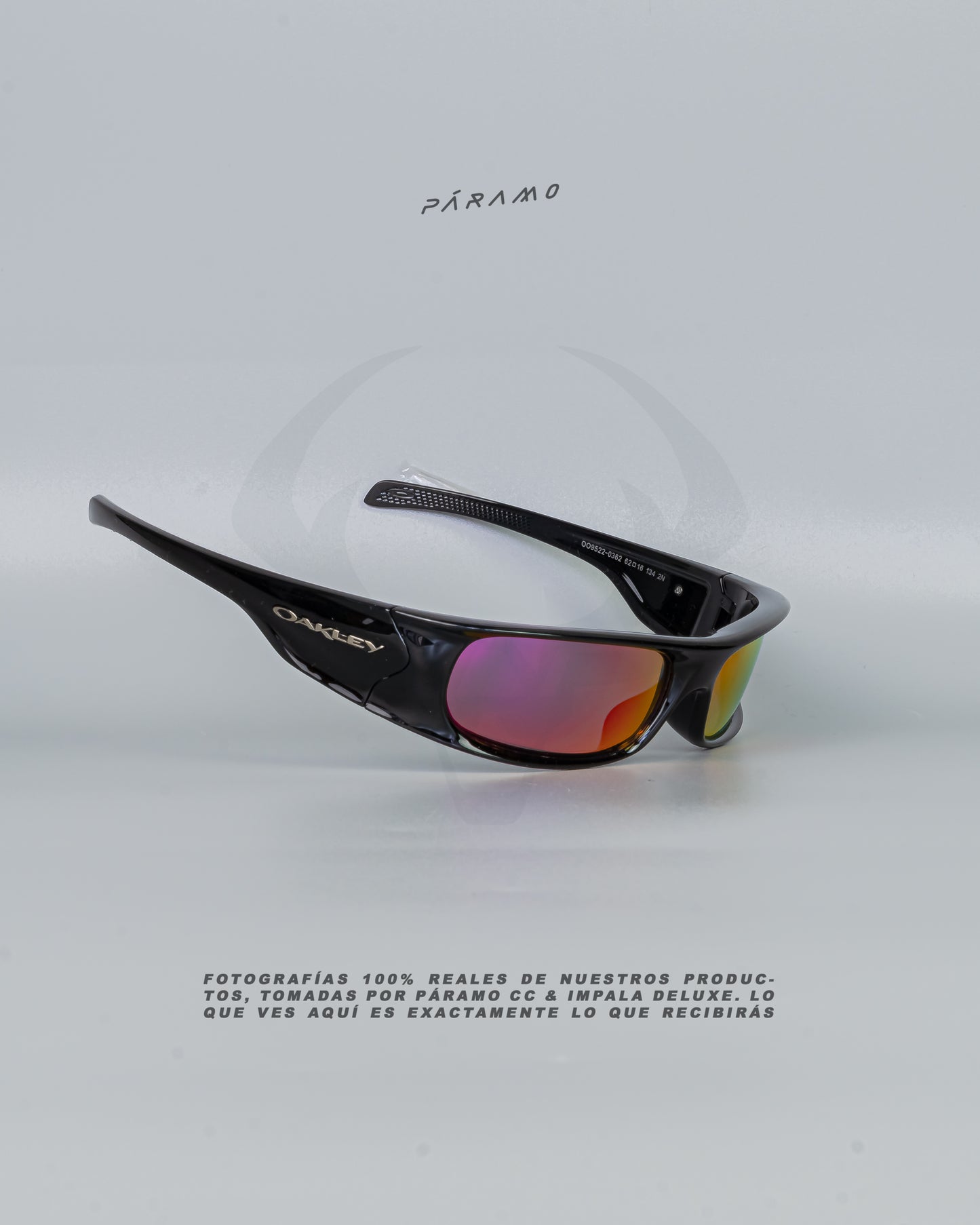 Gafas 0AKL3Y HIGNLAND NEGRO ROJO