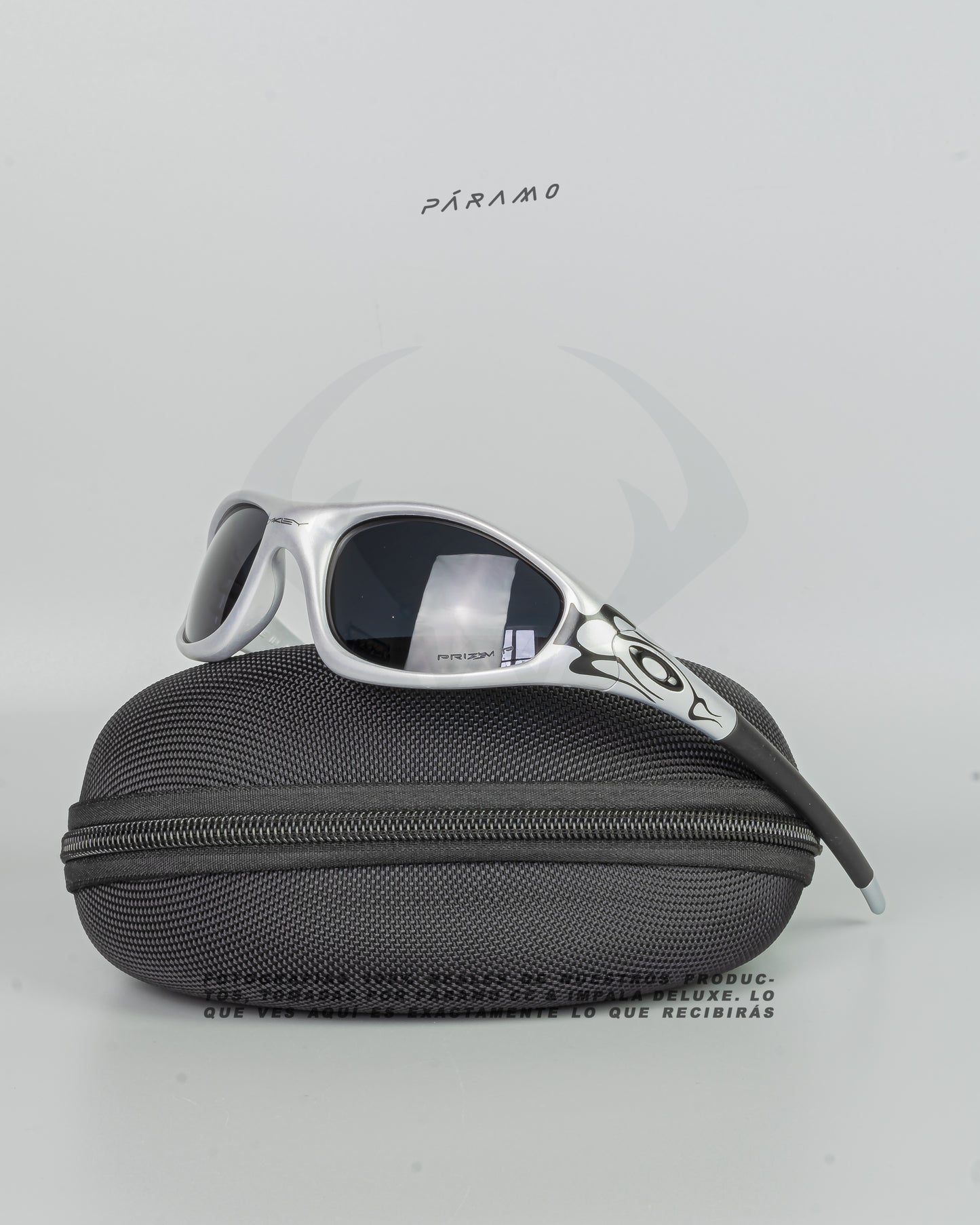 Gafas 0AKL3Y  STRAIGHT FLAME PLATA