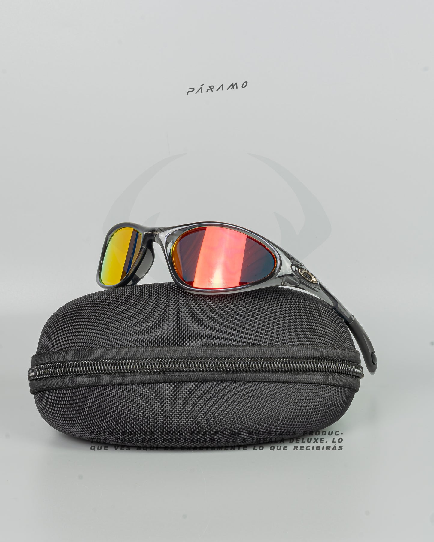 Gafas 0AKL3Y MINUTE 1.0 NEGRO ROJO