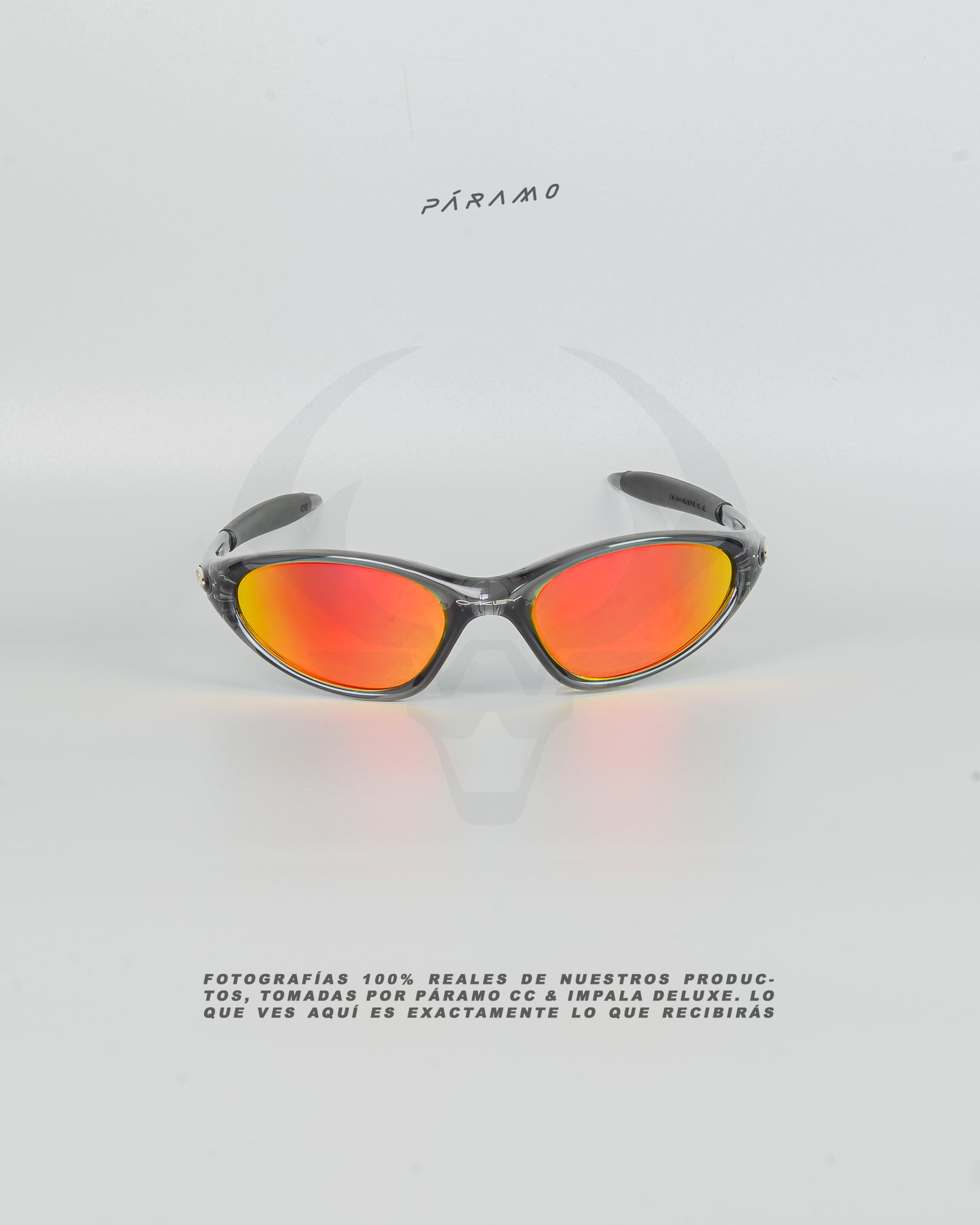 Gafas 0AKL3Y MINUTE 1.0 NEGRO ROJO