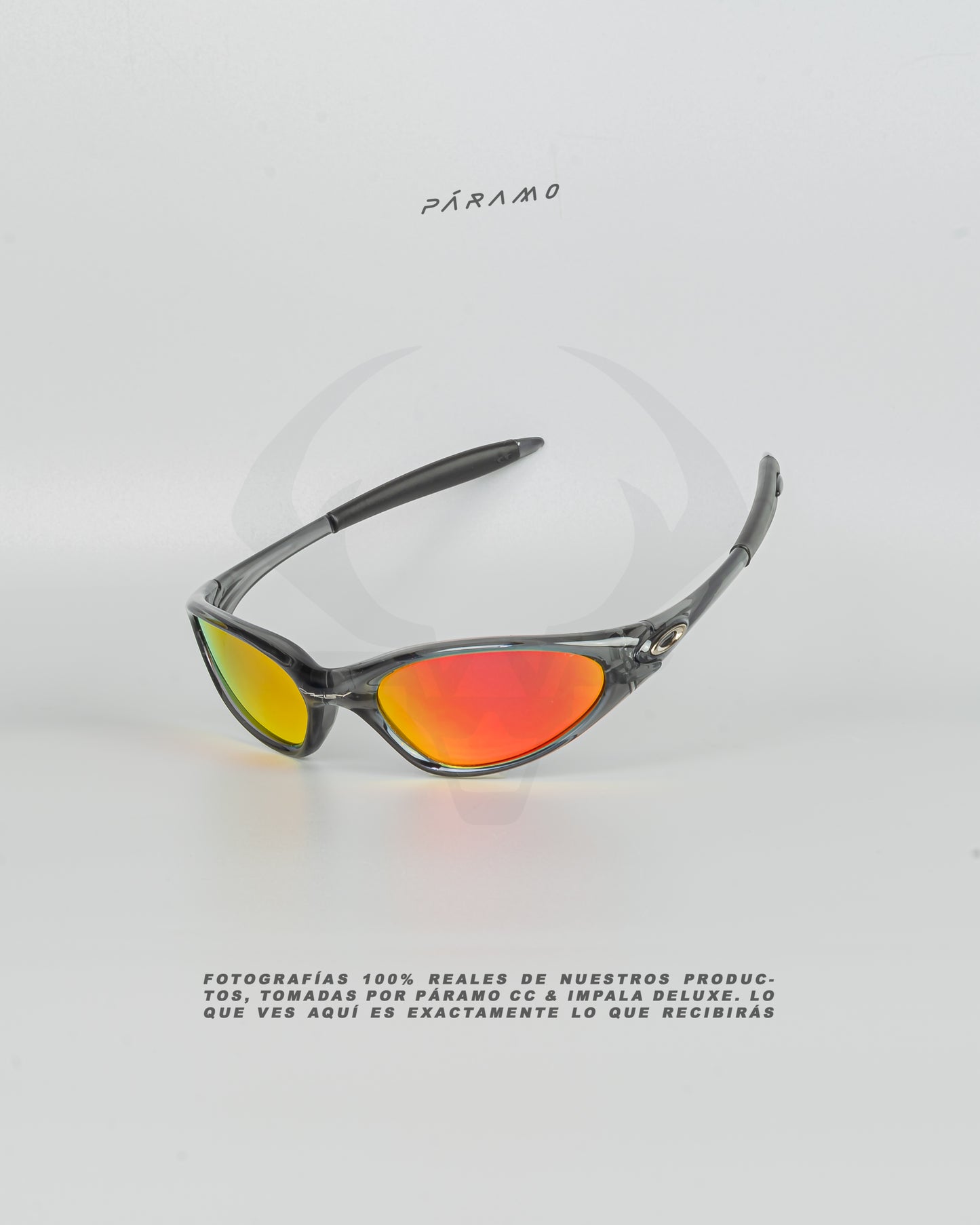 Gafas 0AKL3Y MINUTE 1.0 NEGRO ROJO